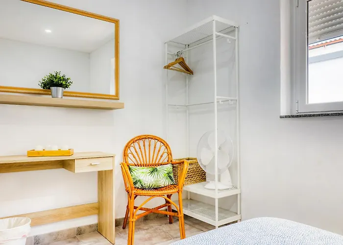 Big Terraced House, 100m To The Beach, With Bbq And Sea View 別荘 Guincho (Tenerife)